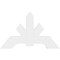 Ekena Millwork Vanguard Architectural Grade PVC Gable Bracket, 48"W x 30"H x 2"D x 6"F, 15/12 Pitch GBP048X30X0206VAN00 - alternate 2